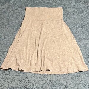 Mossimo grey above knee skirt size small